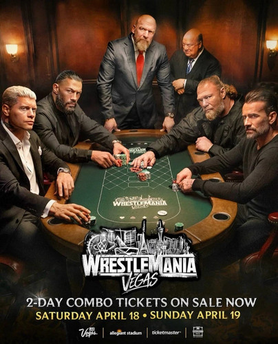 Wwe wrestlemania poster - wwe,