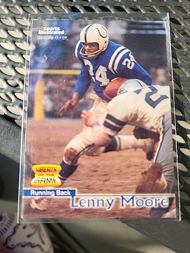 Lenny moore colts - colts, hof